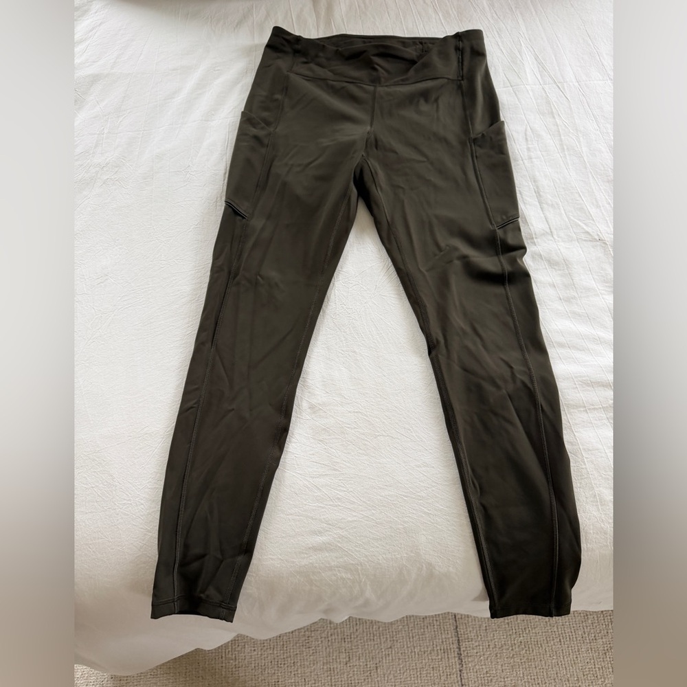 Stylish Olive Green Leggings